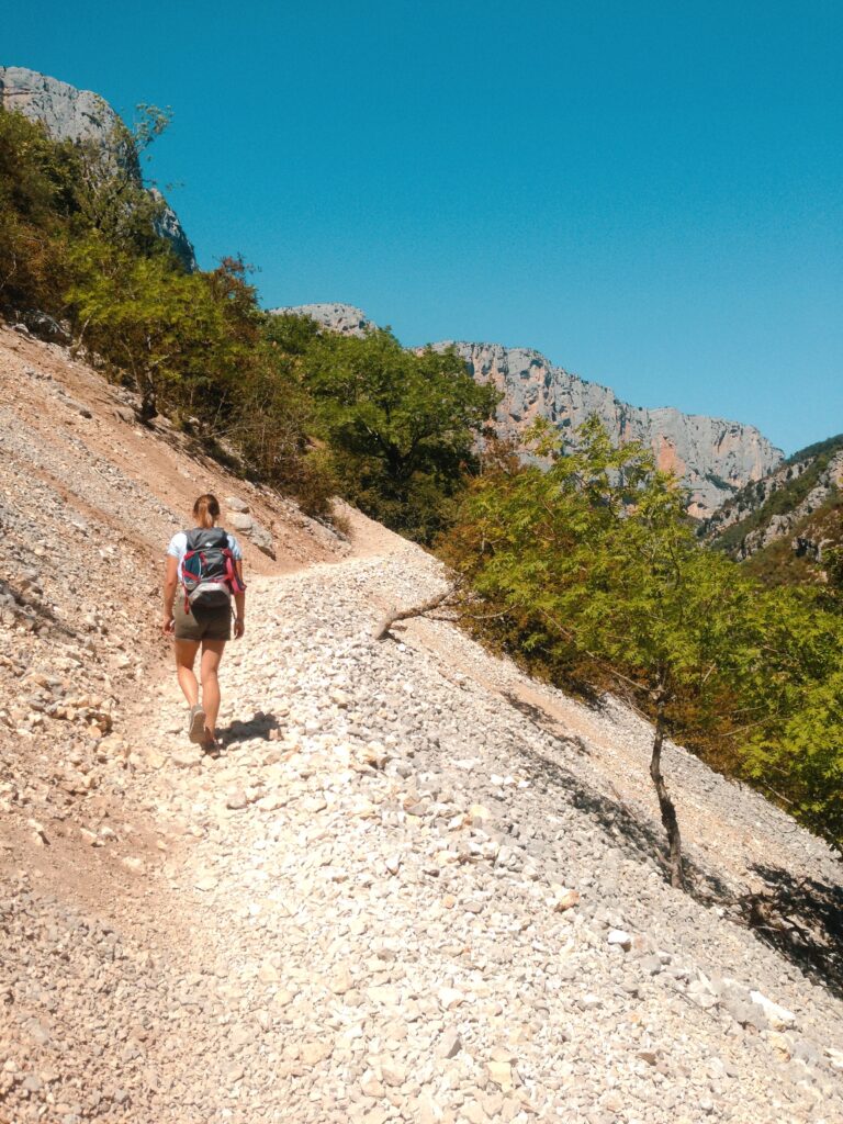 La randonnée du sentier Blanc Martel